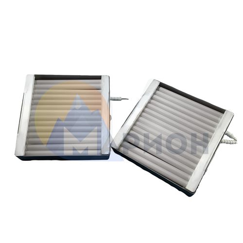 Панельный нагреватель с кварцевыми трубками 1000Вт 230В 120*120 мм