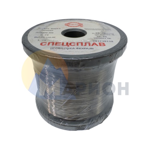 Проволока фехраль Х23Ю5Т д 0.24 мм Проволока фехраль Х23Ю5Т д 0.24 мм