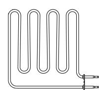 ТЭН для печи Харвия-К ZSB-461 1750 Вт. ТЭН для печи Харвия-К ZSB-461 1750 Вт.