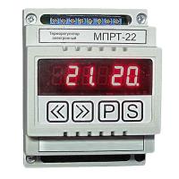 Терморегулятор МПРТ-22КТУ 1 кВт с датчиком температуры (DIN, цифровое управление, 2 канала, датчик KТУ) Терморегулятор МПРТ-22КТУ 1 кВт с датчиком температуры (DIN, цифровое управление, 2 канала, датчик KТУ)