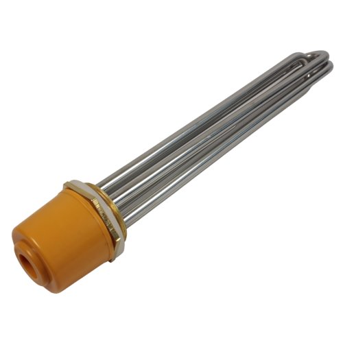 Блок ТЭН-6,0кВт для воды 320 мм фланец G2" 380 В (трубка + колпак) HTH